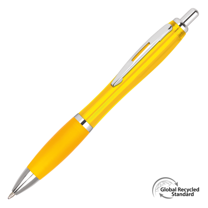 Contour Standard GRS Recycled Ballpen - Yellow