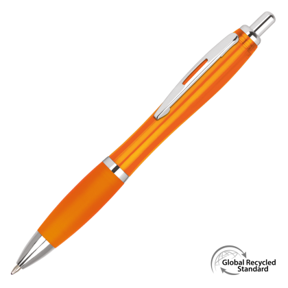 Contour Standard GRS Recycled Ballpen - Orange