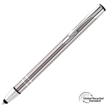 Electra GRS Recycled Metal Touch Stylus Ballpen - Gun Metal