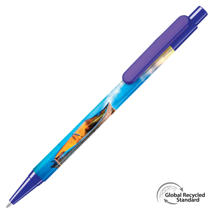 Supersaver Foto GRS Recycled Ballpen - Blue