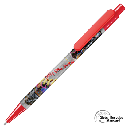 Supersaver Foto GRS Recycled Ballpen - Red