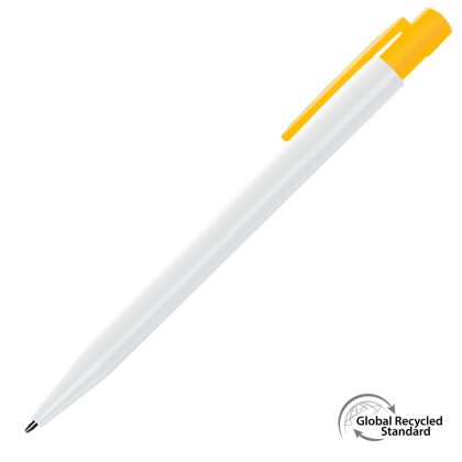 Supersaver Extra GRS Recycled Ballpen - Yellow