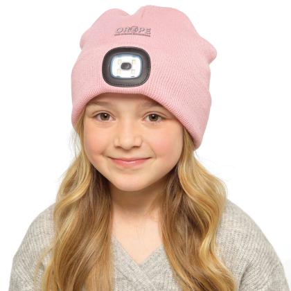 Rechargeable Light Beanie Kids Version