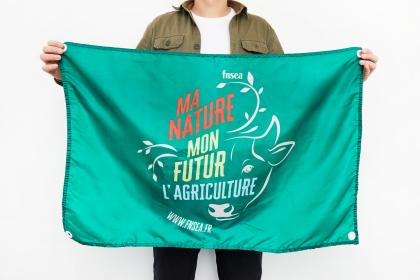 Wall Flag Recycled Quality