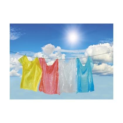 Clear poncho/raincoat