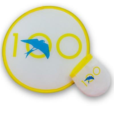 Folding Frisbee - Yellow