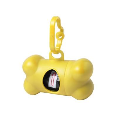 Pet Poop Bag Dispenser - Yellow