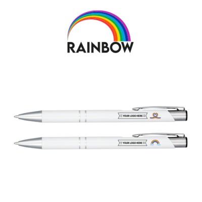 Rainbow New York Plastic Ball Pen