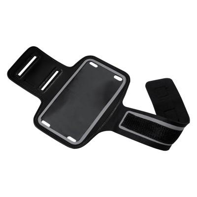Sports Arm Band with Phone Holder - Black