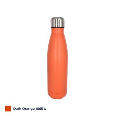 Vibe Capella Metal Bottle - Matt Dark Orange