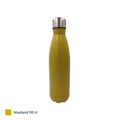 Vibe Capella Metal Bottle - Matt Mustard