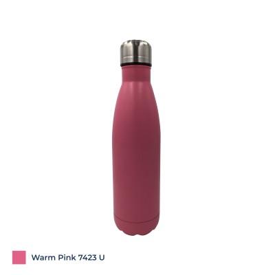Vibe Capella Metal Bottle - Matt Warm Pink