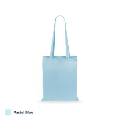 Vibe Cotton Bag - Coloured Pastel Blue