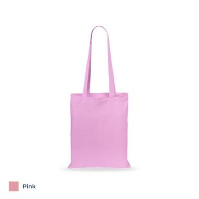 Vibe Cotton Bag - Coloured Pink