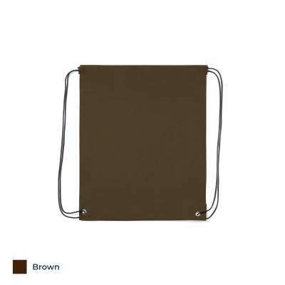 Vibe Drawstring Bag Brown