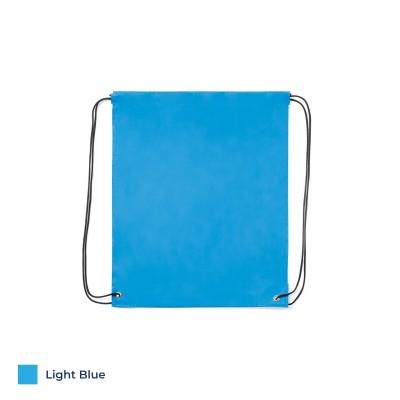 Vibe Drawstring Bag Cyan