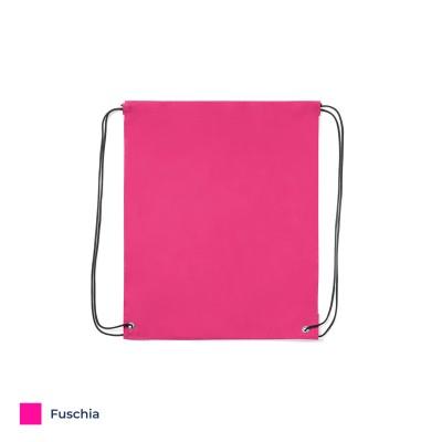 Vibe Drawstring Bag Fuchsia