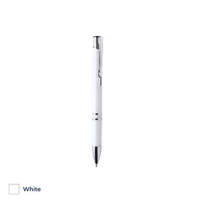Vibe New York Plastic Ball Pen - White