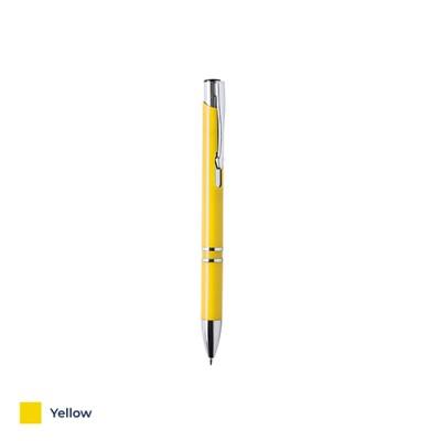 Vibe New York Plastic Ball Pen - Yellow