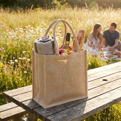 Mamba Medium Jute Hamper Bag