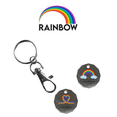 Rainbow Metal Trolley Coin