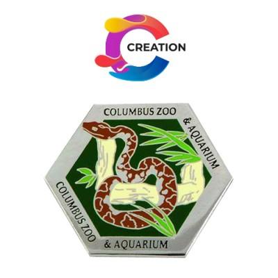 Creation Soft Enamelled Pin Badges -30mm
