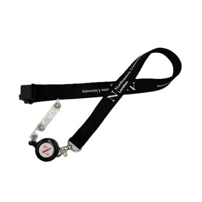 Dye Sublimated Lanyard with Ski Pull -10mm