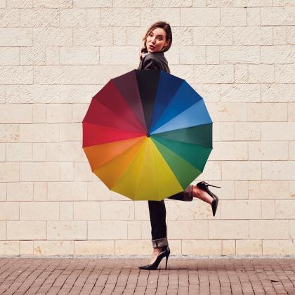 Rainbow Walker Umbrella