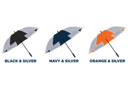 Impliva Falcone Reflective Golf Umbrella