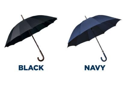 Impliva Falcone 10 panel Fibreglass Crook Umbrella