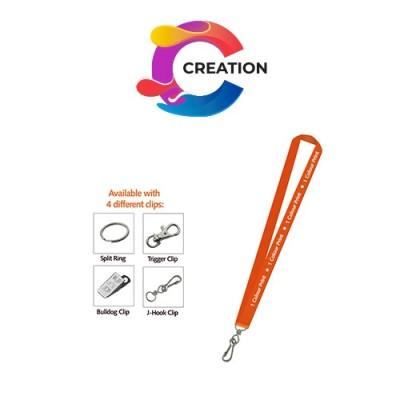 Creation Flat Polyester Lanyard-15mm