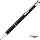 Electra Classic Satin GRS Recycled Metal Ballpoint Pen - Black