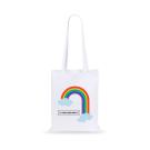 Rainbow Cotton Bag - Coloured - Cloud