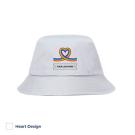 Rainbow Lesa Bucket Hat - Heart