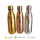 Vibe Capella Metal Bottle - Electroplated UV Rose Gold
