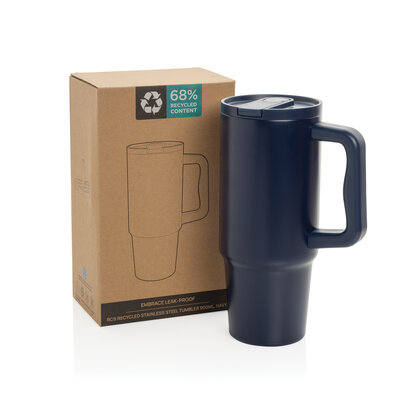 Embrace Leakproof RCS recycled stainless steel tumbler 900ml