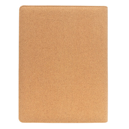 Deluxe cork portfolio A4 with pen