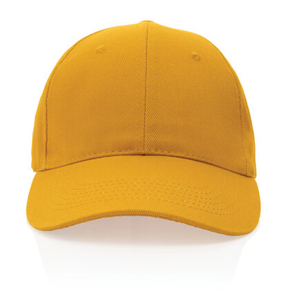 Impact 6 panel 280gr Recycled cotton cap with AWARE&trade; tracer