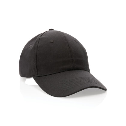 Impact 6 panel 190gr Recycled cotton cap with AWARE&trade; tracer