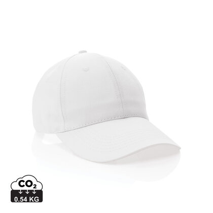 Impact 6 panel 190gr Recycled cotton cap with AWARE&trade; tracer