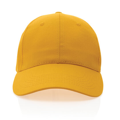 Impact 6 panel 190gr Recycled cotton cap with AWARE&trade; tracer