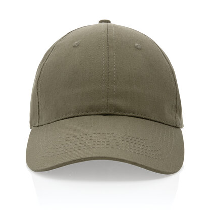 Impact 6 panel 190gr Recycled cotton cap with AWARE&trade; tracer