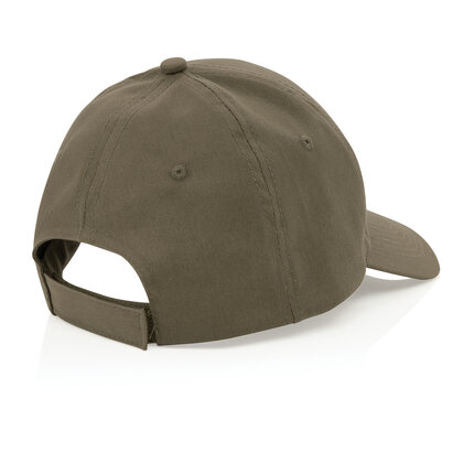 Impact 6 panel 190gr Recycled cotton cap with AWARE&trade; tracer