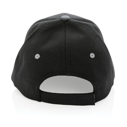 Impact AWARE&trade; Brushed rcotton 6 panel contrast cap 280gr