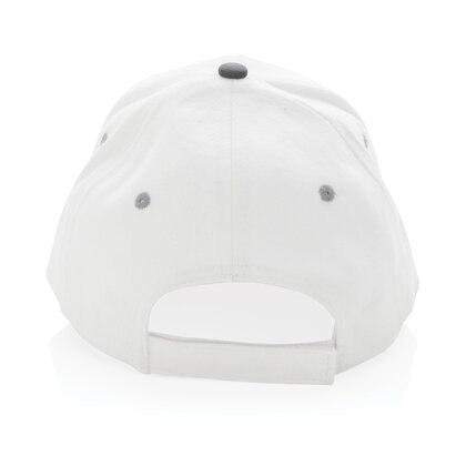 Impact AWARE&trade; Brushed rcotton 6 panel contrast cap 280gr