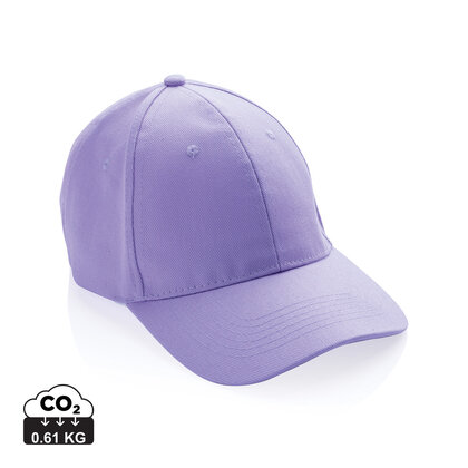 Impact 6 panel 280gr Recycled cotton cap with AWARE&trade; tracer