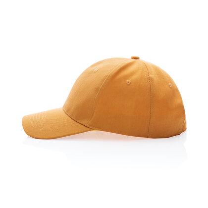 Impact 6 panel 280gr Recycled cotton cap with AWARE&trade; tracer