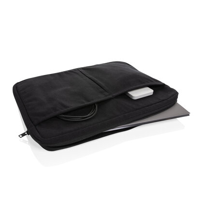 Laluka AWARE&trade; recycled cotton 15.6 inch laptop sleeve