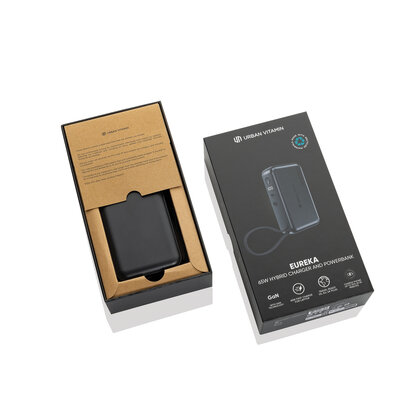 Urban Vitamin Eureka hybrid GANcharger 10000mah powerbank65W