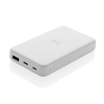 RCS recycled plastic 5.000 mAh 5W wireless powerbank
